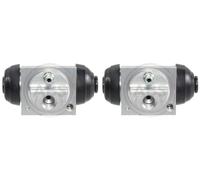 2x Cilindretti freno A.B.S. Retro S+D per DACIA, LADA, MERCEDES-BENZ