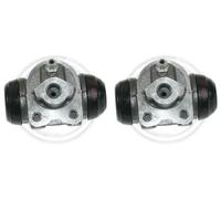 2x Cilindretti freno A.B.S. Retro S+D per DACIA, RENAULT CLIO II, CLIO II