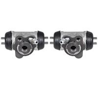 2x Cilindretti freno A.B.S. Retro S+D per DAIHATSU, SUBARU, TOYOTA CUORE