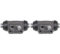 2x Cilindretti freno A.B.S. Retro S+D per FORD COURIER, ESCORT III, ESCORT