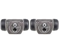 2x Cilindretti freno A.B.S. Retro S+D per NISSAN MICRA II