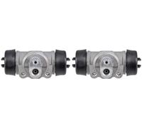 2x Cilindretti freno A.B.S. Retro S+D per NISSAN NAVARA, PICK UP, TERRANO