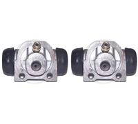 2x Cilindretti freno A.B.S. Retro S+D per NISSAN, RENAULT KANGOO, KANGOO
