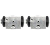 2x Cilindretti freno A.B.S. Retro S+D per RENAULT CLIO II, TWINGO II