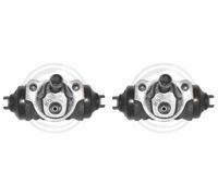 2x Cilindretti freno A.B.S. Retro S+D per SUBARU IMPREZA I, IMPREZA II