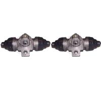 2x Cilindretti freno A.B.S. Retro S+D per VW TRANSPORTER T4 Autobus (70B