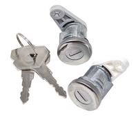 2X Cilindretto nottolino porte anteriori ds+sx per Renault Rapid 85-01 6SNO