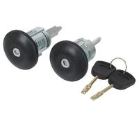 2x CILINDRETTO SERRATURA PORTA ANTERIORE DESTRA + SINISTRA PER FORD TRANSIT 06-