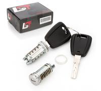 2X Cilindro Di Chiusura Serratura Con Chiave Anteriore Per FIAT PANDA 169 312