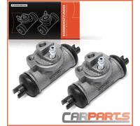 2x Cilindro Freno Posteriore per Nissan NP300 Pick-Up Navara Front 2 2.4-3.5L