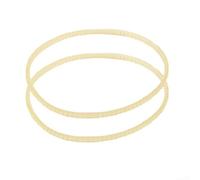 2x Cinghia per trasmissione Plastificata per da per cucire Elettriche Bordatrici Silenziosa Lunghezza 39cm Modello 131(131)