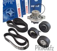 2x Cinghie Bosch + Rullo di Serraggio + Meyle Wapu per VW Lt 28 T4 2.5 Tdi