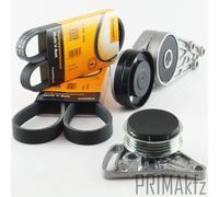 2x Cinghie Scanalate Conti + 2x Tendicinghia per Audi A4 B5 A6 VW Passat 3B