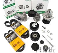 2x Cinghie Scanalate Conti Ina Tenditore + Wapu per BMW E46 E39 E60 E65 E67 X5