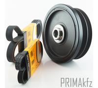2x Cinghie Scanalate Conti Puleggia Albero a Gomiti BMW E46 318d Td 320d CD E83