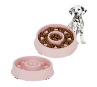 2x Ciotola Anti-Ingozzamento Cani Mangiatoia Dogs Assunzione Lenta Cibo Dogs