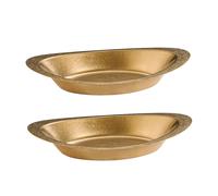 2x Ciotole per riso al curry in metallo, decorative, infrangibili, creative,