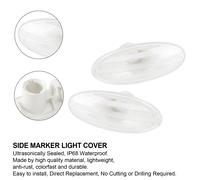 2X Clear Side Marker Lamp Turn Signal Light Housing per Nissan 26160-89900 S1 Y0