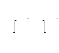 2x Collegamenti barra stabilizzatrice SIDEM Davanti S+D per MERCEDES-BENZ V