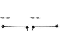 2x Collegamenti barra stabilizzatrice SKF Davanti S+D per LAND ROVER DISCOVERY