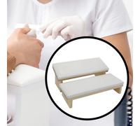 2x combinazione di rampe per braccioli per manicure, morbide unghie, per