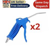 2x Compressore Aria Spolveratore Pistola Soffiatrice Ugello Soffiatore Strumento