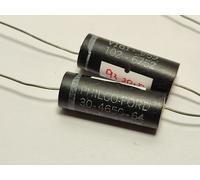 2x Condensatore assiale vintage 0.1uf .1uf 600v PHILCO ABBINATO - FORD NOS AN...