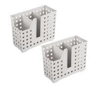 2X(Confezione da 2 Cestelli per Lavastoviglie per Cannucce e Bacchette, Ces8714 [EEK: A]