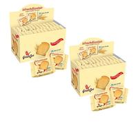 2X Confezione per Fette Monoporzioni Hotel 18gr X 96 Confezioni Da 2 Fette Grissin Bon