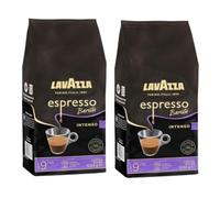 2X Confezione Per Lavazza, Espresso Barista Intenso, Caffè in Grani Tostati a Tamburo, Ideali per Macchine da Caffè Espresso, Note Aromatiche di Cacao e Legno, Arabica e Robusta, Intensità 9/10, 2 kg