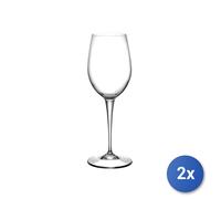 2x Confezioni 6 Calici In Vetro Premium 2 Chianti cl 38 Trasparente Bormioli