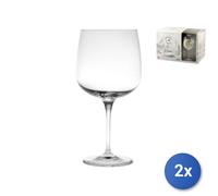 2x Confezioni 6 Calici In Vetro Premium Per Litri Cocktail 75,5 Trasparente