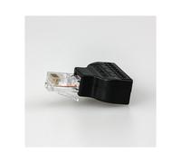 2X Connettore Adattatore Terminale RJ45 A 8 Pin Blocco Terminale A Vite con Testa In Cristallo di Rete 8P8C