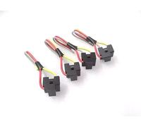 2X Connettore Cablaggio H4 Femmina Per Fari Plug Socket 14G #19-33