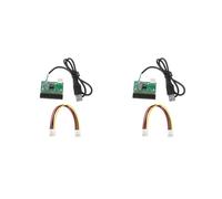 2X Connettore Unità Floppy da 1,44 Mb da 3,5 Pollici Adattatore Cavo da 34 Pin un USB Scheda PCB, Disco USB su Disco Floppy A