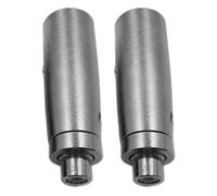 2X Connettore XLR Maschio A RCA Femmina da 3 Pin Audio Jack Microfono Adattatore Connettore