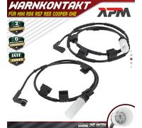 2x Contatto Segnalazione Usura Indicatore di Anteriore per Mini R56