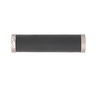 2x CONTEC maniglia Traveller in pelle con bloccaggio manubrio nero 138 mm