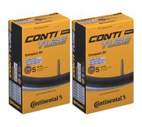 2x Continental Bicicletta Tubo 20 Pollici 32-406 - 47-451 Sv-Ventil 20x 1 1/4