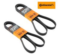2X Contitech 6PK1555 Keil-Rippen-Riemen Per BMW 3ER E36 5ER E34