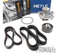 2x Contitech Cinghia Distribuzione + Ruoli + Meyle Wapu per VW T4 2.4 D Aab A