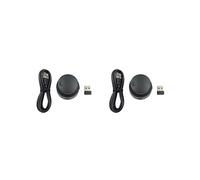 2X Controller del Volume USB Cablato 2.4G Wireless Controller Multimediale Manopola Personalizzata per Tastiera di Piccole Dimensioni Audio