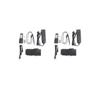2X Controller per Attuatori Lineari Elettrici, Kit di Controllo Remoto Cablato Wireless da 1 A 2 per Attuatori Motore/Lineari, Spina USA