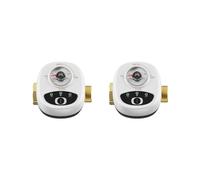 2X Controller Valvola Intelligente Zigbee EWelink Valvola A Sfera APP Telecomando IP65 Valvola 'Acqua Impermeabile Funziona per Alexa, DN20