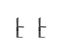 2X COOLMOON Aluminum GPU Brace Adjustable Card GPU Holder for Vertical GPU in PC Case Universal Black