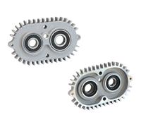 2X Coperchio Del Cambio Compatibile Con Husqvarna TC238 960510137 Tosaerba