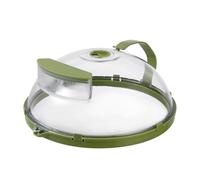 2X(Coperchio per Microonde per Alimenti Coperchio Trasparente Antischizzi p7578
