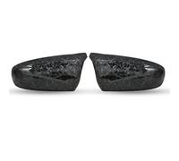 2x Copertura dello specchio Car Side Specchio retrovisore Coperchio del cappuccio Shell Sostituzione adatta per BMW E70 E71 2007-2013 Specchietto Retrovisore Guscio(Forged Carbon Look)