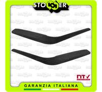 2x Copertura Maniglie Interne Tiraporta Destra DX + Sinistra SX Nera BMW X1 E84