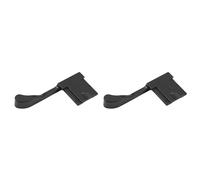2X Copertura per slitta a contatto caldo in metallo Impugnatura per pollice per X100F X100T X70 X-E3 X-A1 X-A2 X-A3 X-A5 X-M1 XA3 XE3 Nero